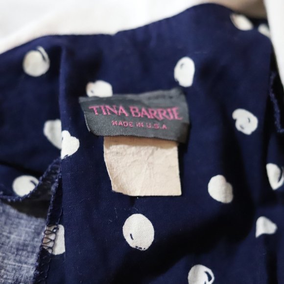 Vintage Tina Barre | Polka Dot dress 80s vintage - Picture 4 of 9